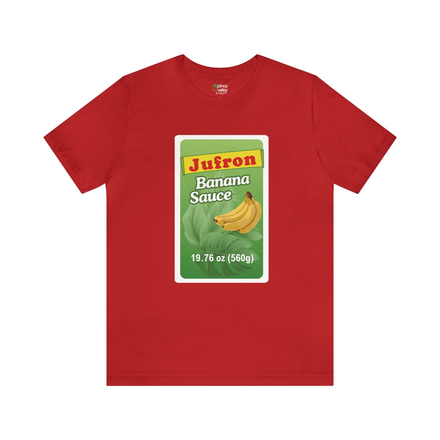 Jufron Banana Sauce Red T-Shirt