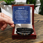 Timeless Love: A Bracelet of Affection and Endearment (Message in Tagalog)