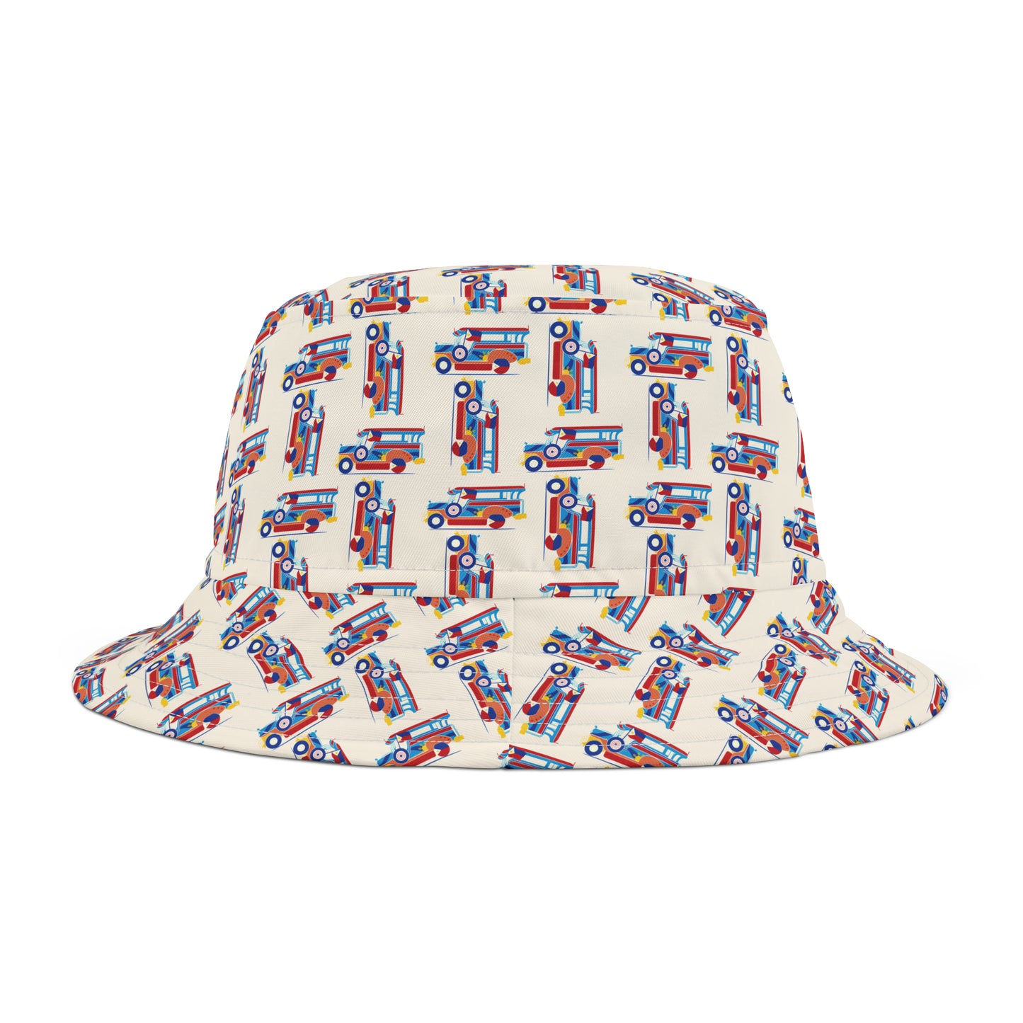 Philippine Jeepney Bucket Hat (Beige)