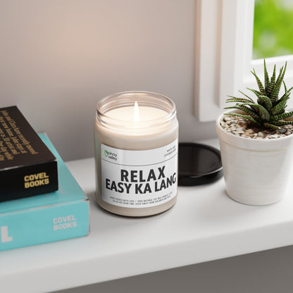 Relax Easy Ka Lang Scented Soy Candle, 9oz