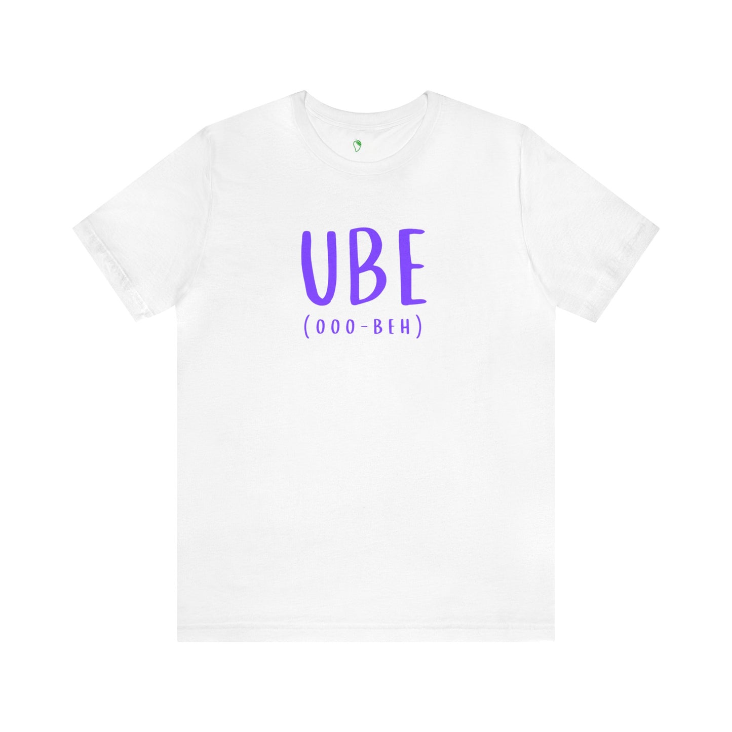 Ube Pronunciation T-Shirt (Skinny Letters)