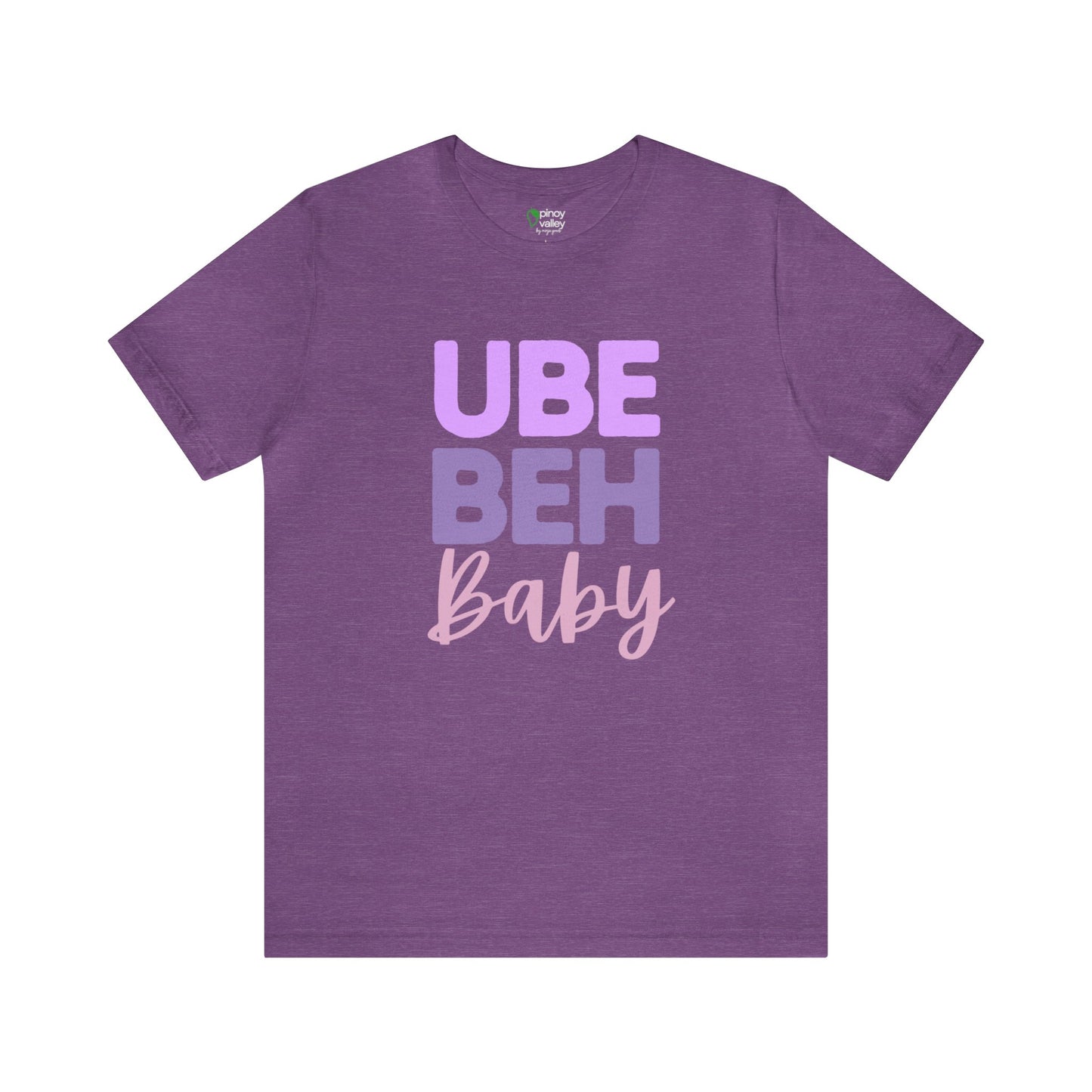 Ube Beh Baby T-Shirt (Bold + Script Font)