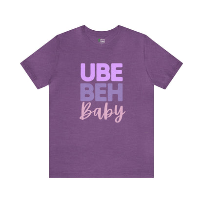 Ube Beh Baby T-Shirt (Bold + Script Font)