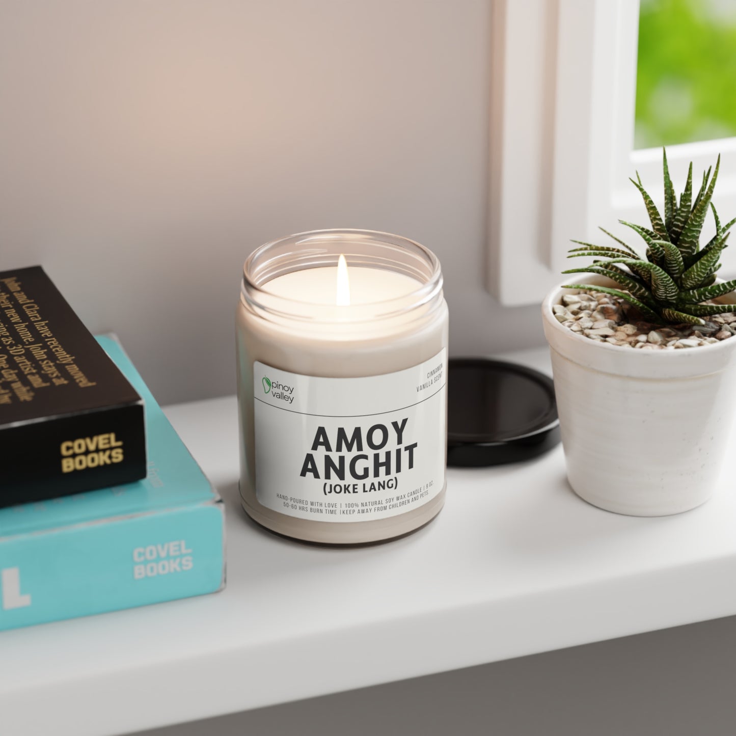 Amoy Anghit (Joke Lang) Scented Soy Candle, 9oz