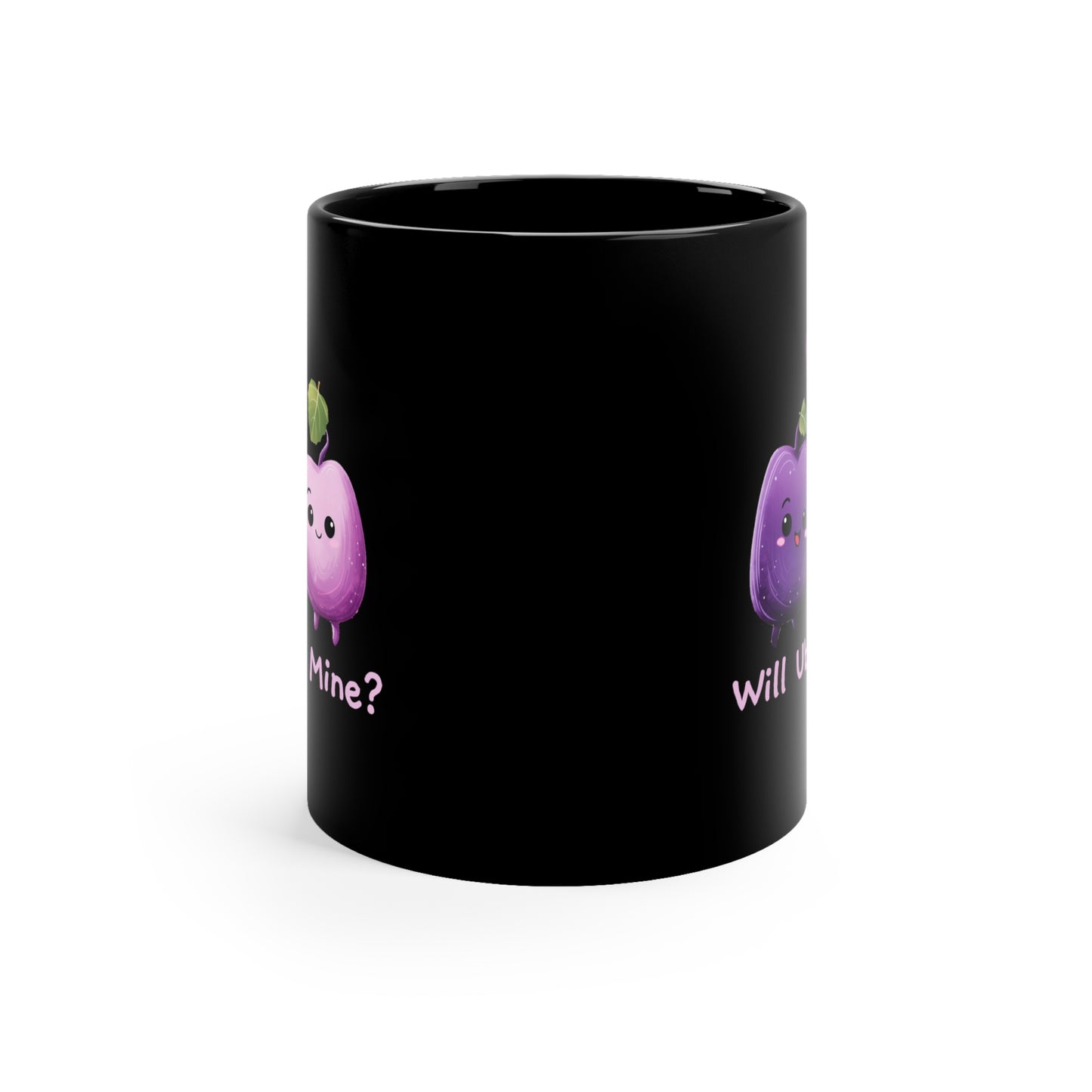 Will Ube Mine 11oz Black Mug