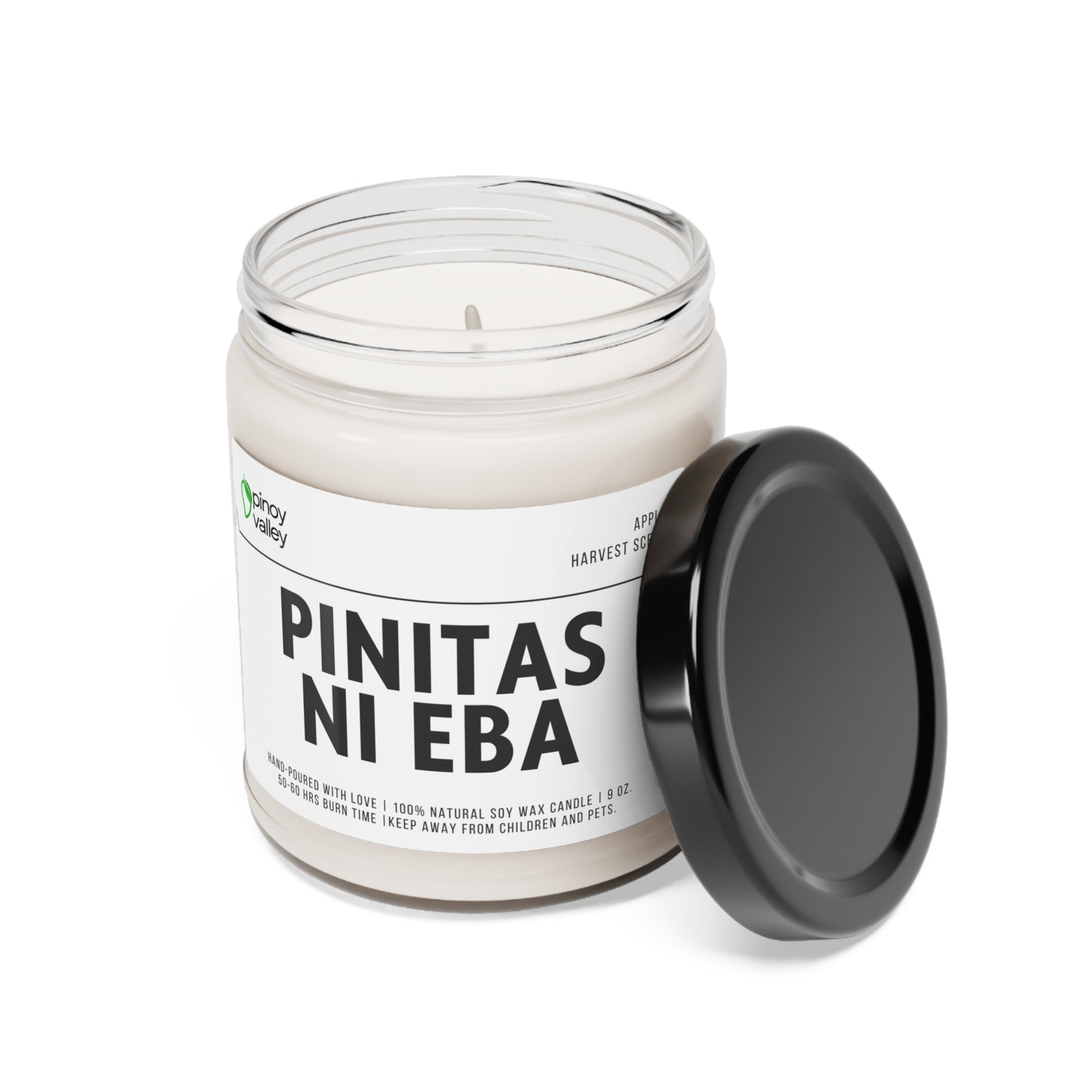 Pinitas Ni Eba Scented Soy Candle, 9oz