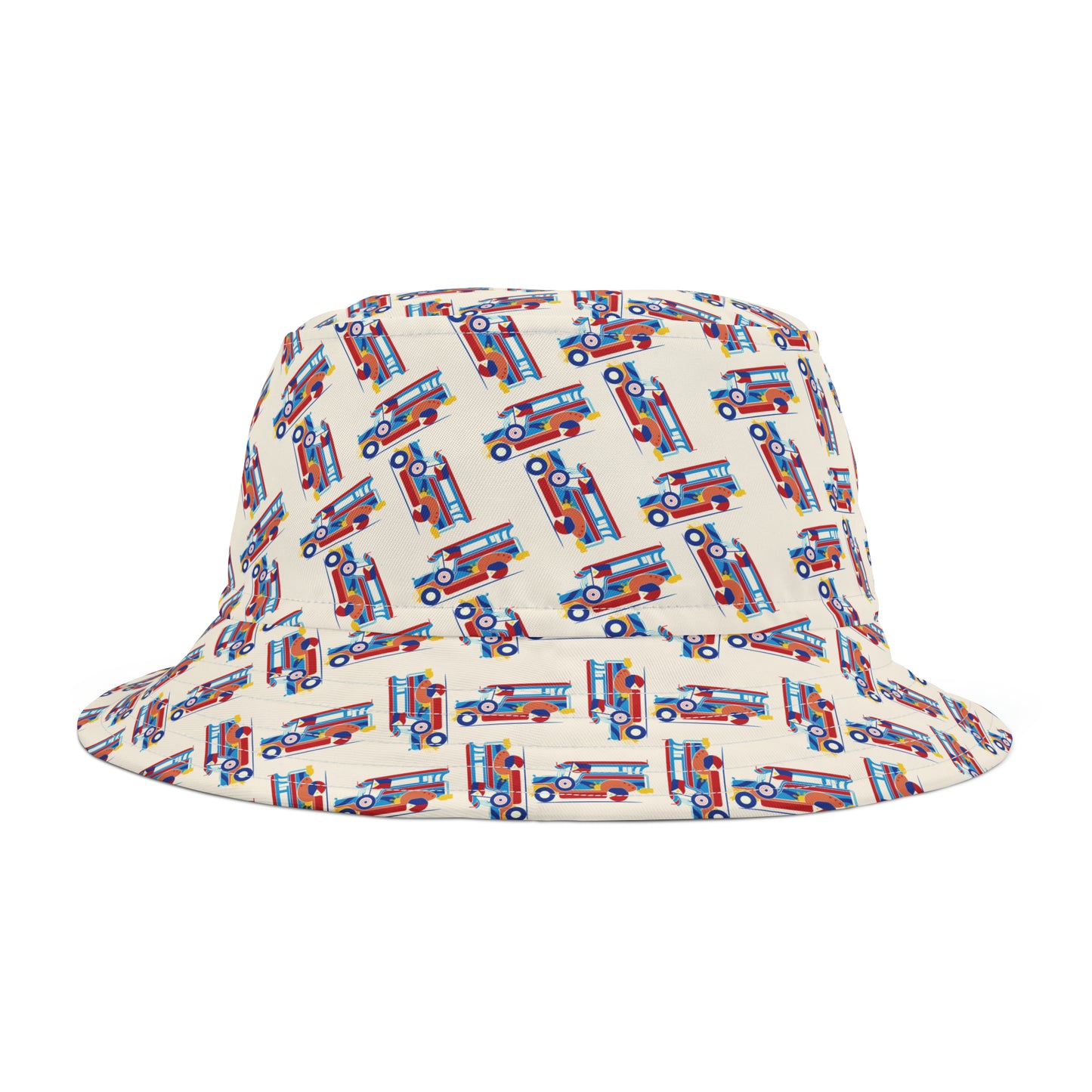 Philippine Jeepney Bucket Hat (Beige)