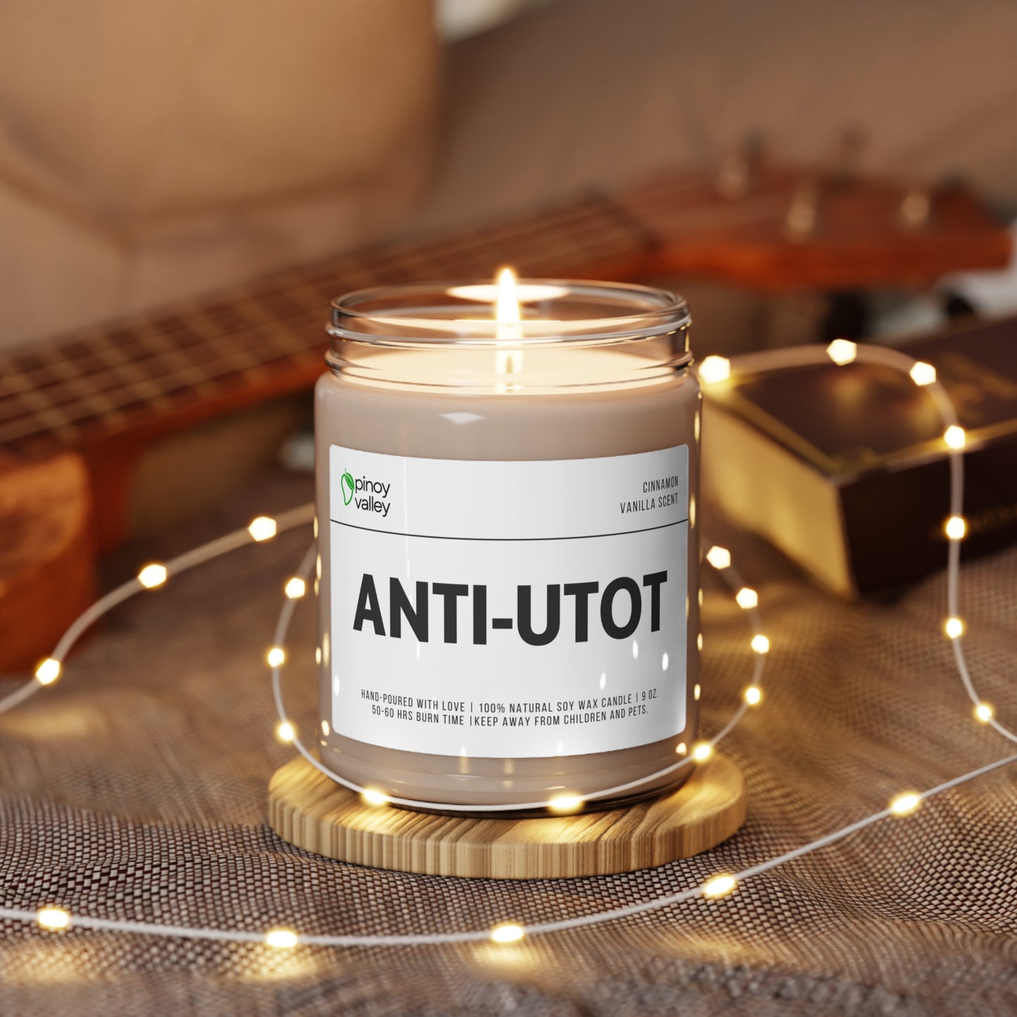 Anti-Utot Scented Soy Candle, 9oz