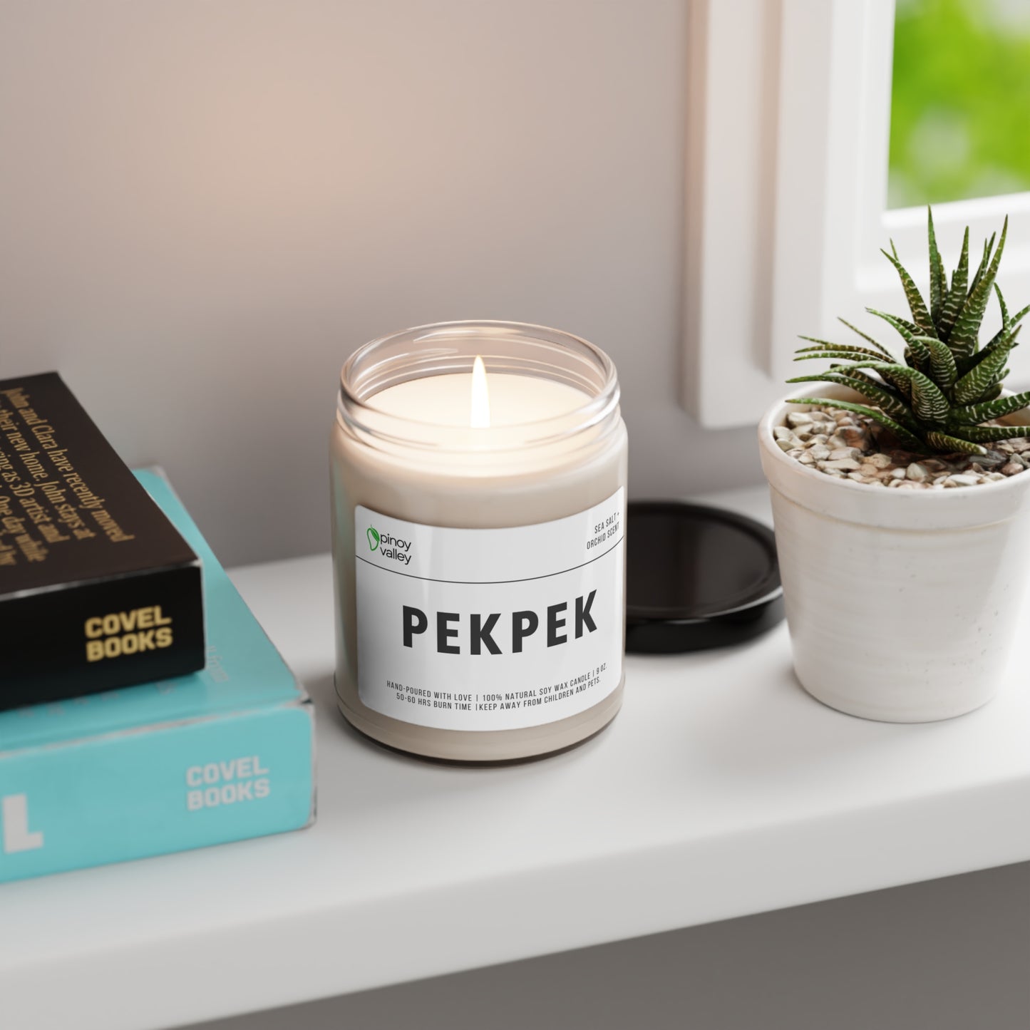 Pekpek Scented Soy Candle, 9oz