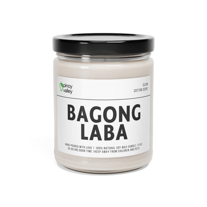 Bagong Laba Scented Soy Candle, 9oz