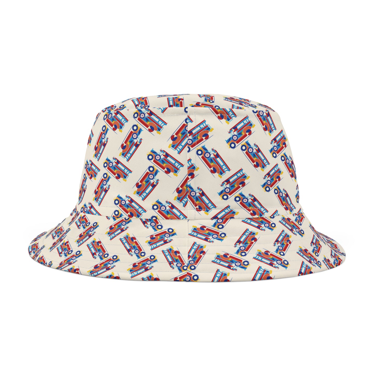 Philippine Jeepney Bucket Hat (Beige)