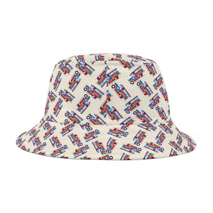 Philippine Jeepney Bucket Hat (Beige)