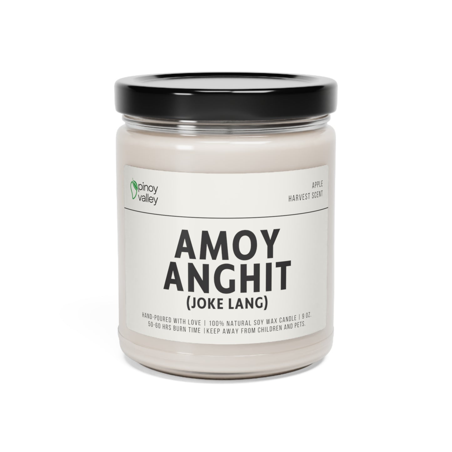 Amoy Anghit (Joke Lang) Scented Soy Candle, 9oz