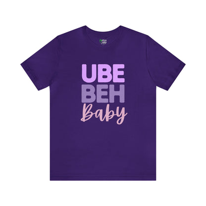 Ube Beh Baby T-Shirt (Bold + Script Font)