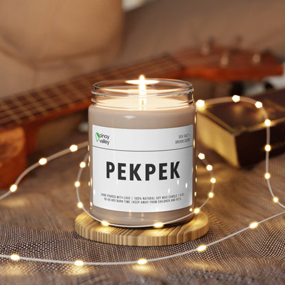 Pekpek Scented Soy Candle, 9oz