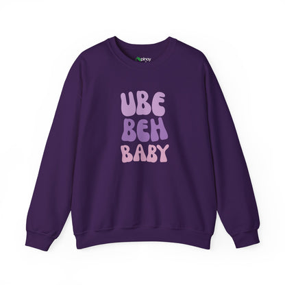 Ube Beh Baby Crewneck Sweatshirt