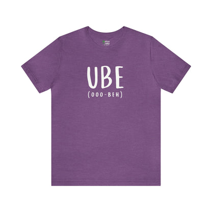 Ube Pronunciation T-Shirt (Skinny Letters)