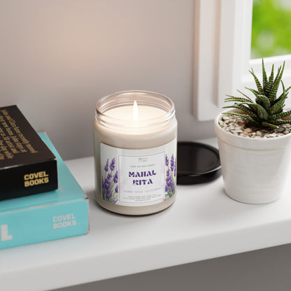 "Mahal Kita" (I Love You) Scented Soy Candle, 9oz (White Sage + Lavender)