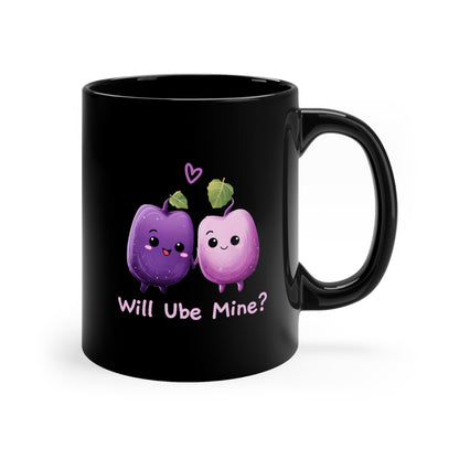 Will Ube Mine 11oz Black Mug