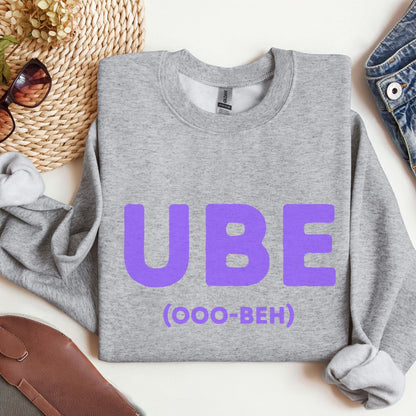 UBE Pronunciation Sweatshirt