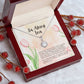 Expressions of Love: 'Gratitude Blossoms' Necklace with Heartfelt Message for Mom (in Tagalog)