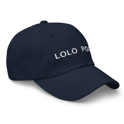 Lolo Pogi Cap with a Curved Visor and Adjustable Strap