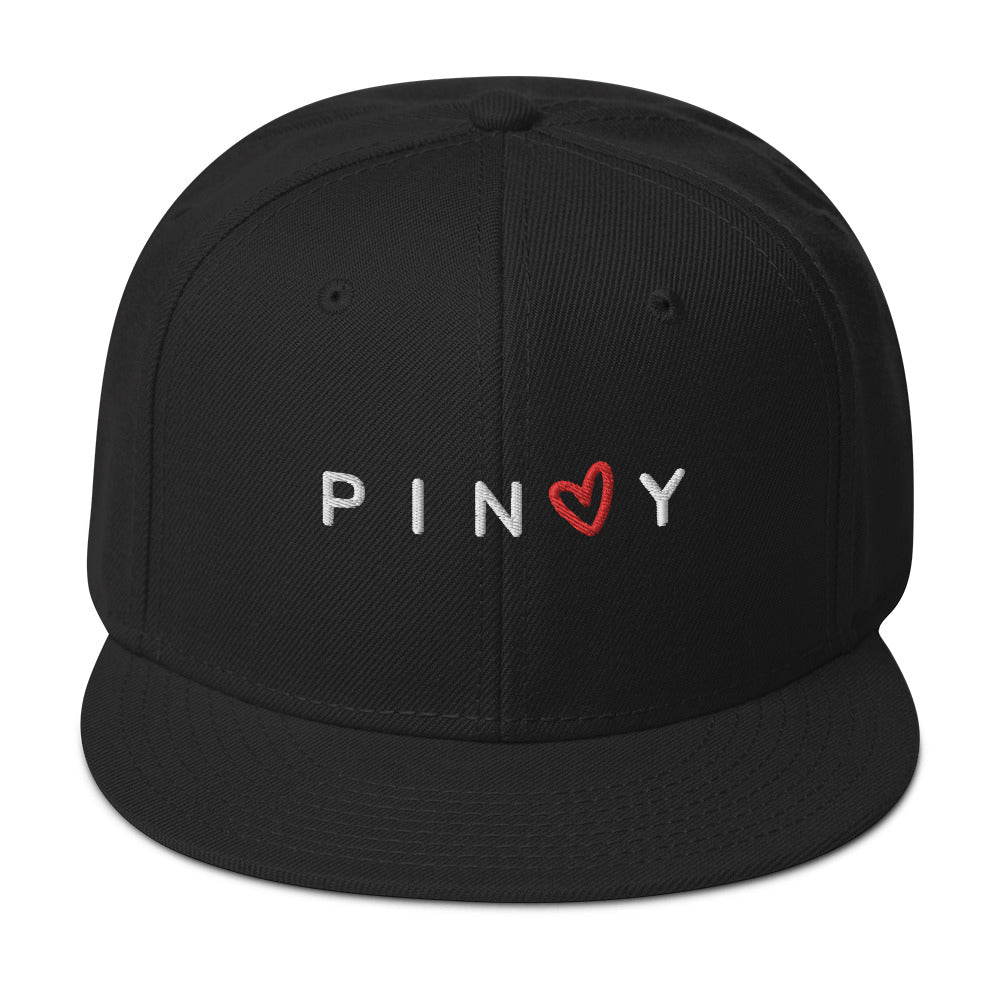 Pinoy Embroidered Snapback Cap