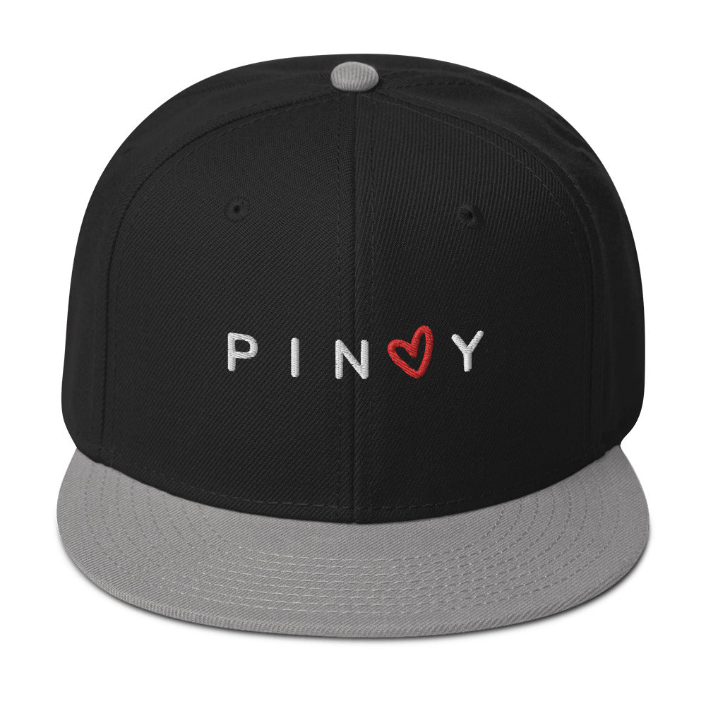 Pinoy Embroidered Snapback Cap