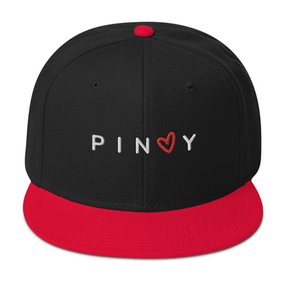 Pinoy Embroidered Snapback Cap