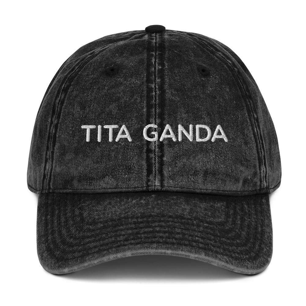 Tita Ganda Vintage Cotton Twill Cap