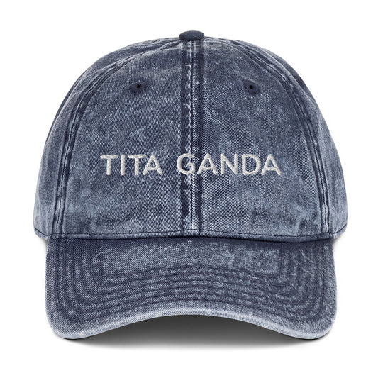 Tita Ganda Vintage Cotton Twill Cap